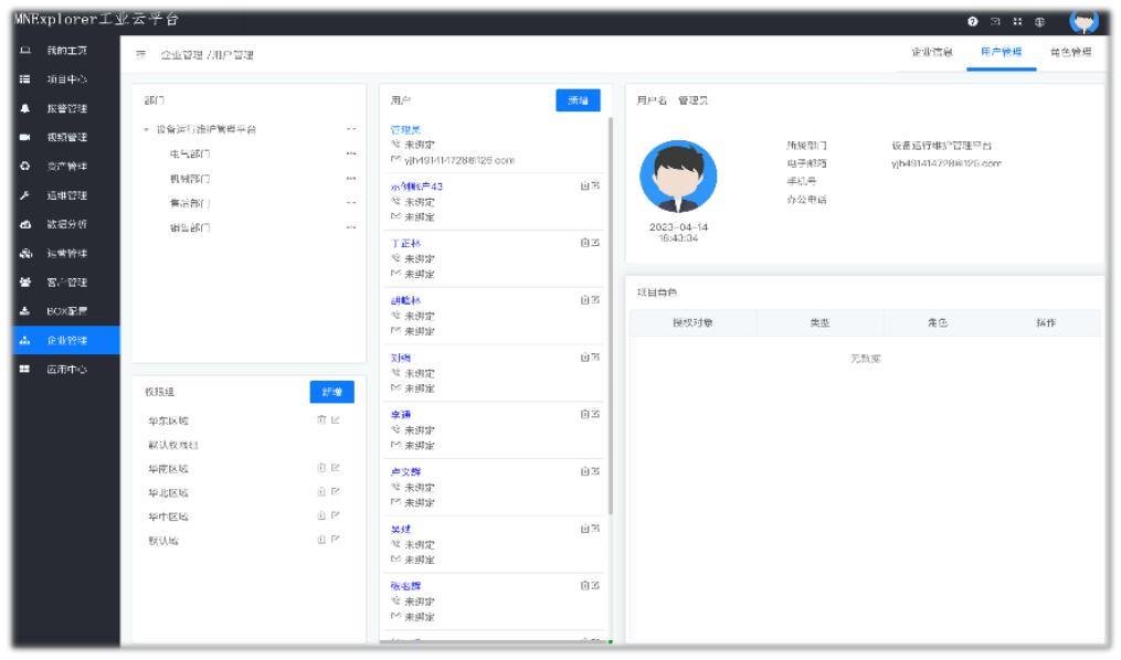 用户信息与组织管理